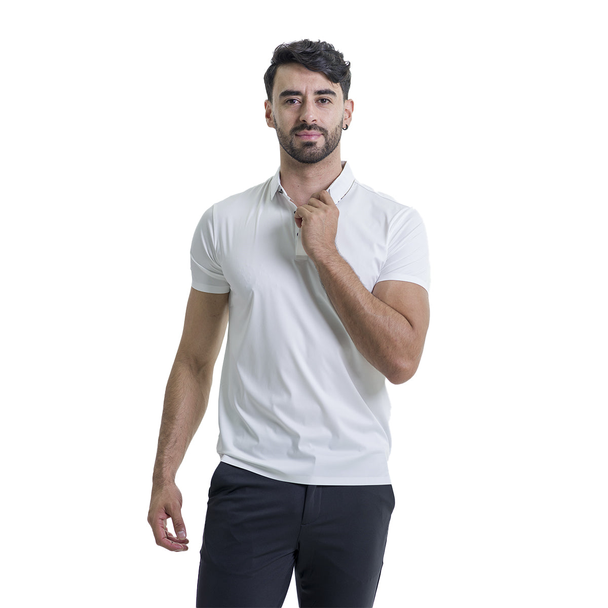 PLAYERA BAROCCO WHITE PS524WHITE