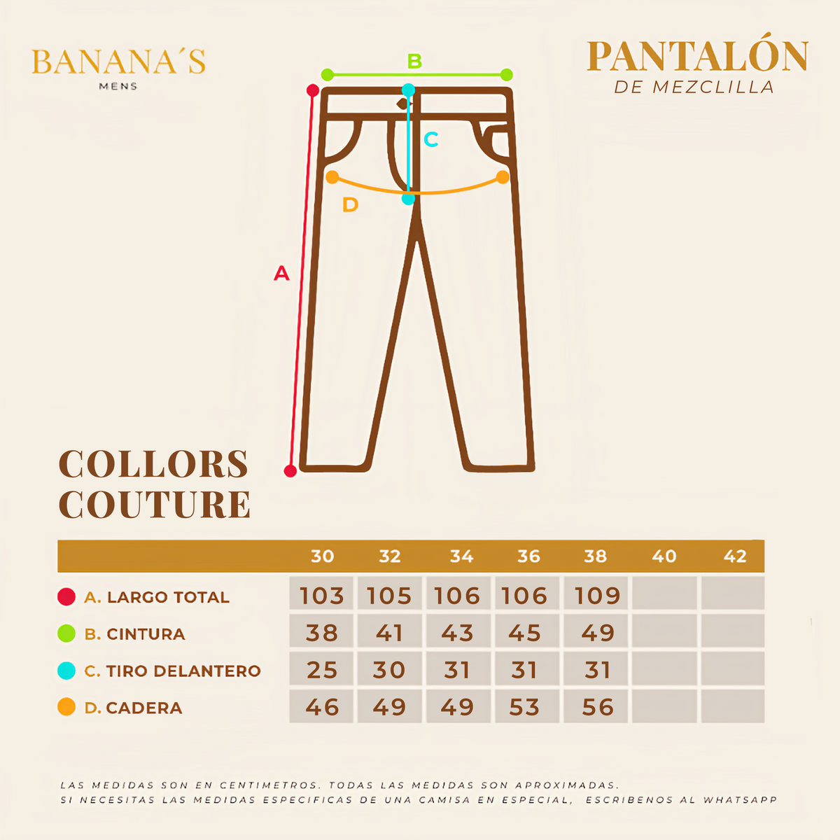PANTALÓN COLLOR'S COUTURE BLUE SLIM 18PPANTALONSLIM