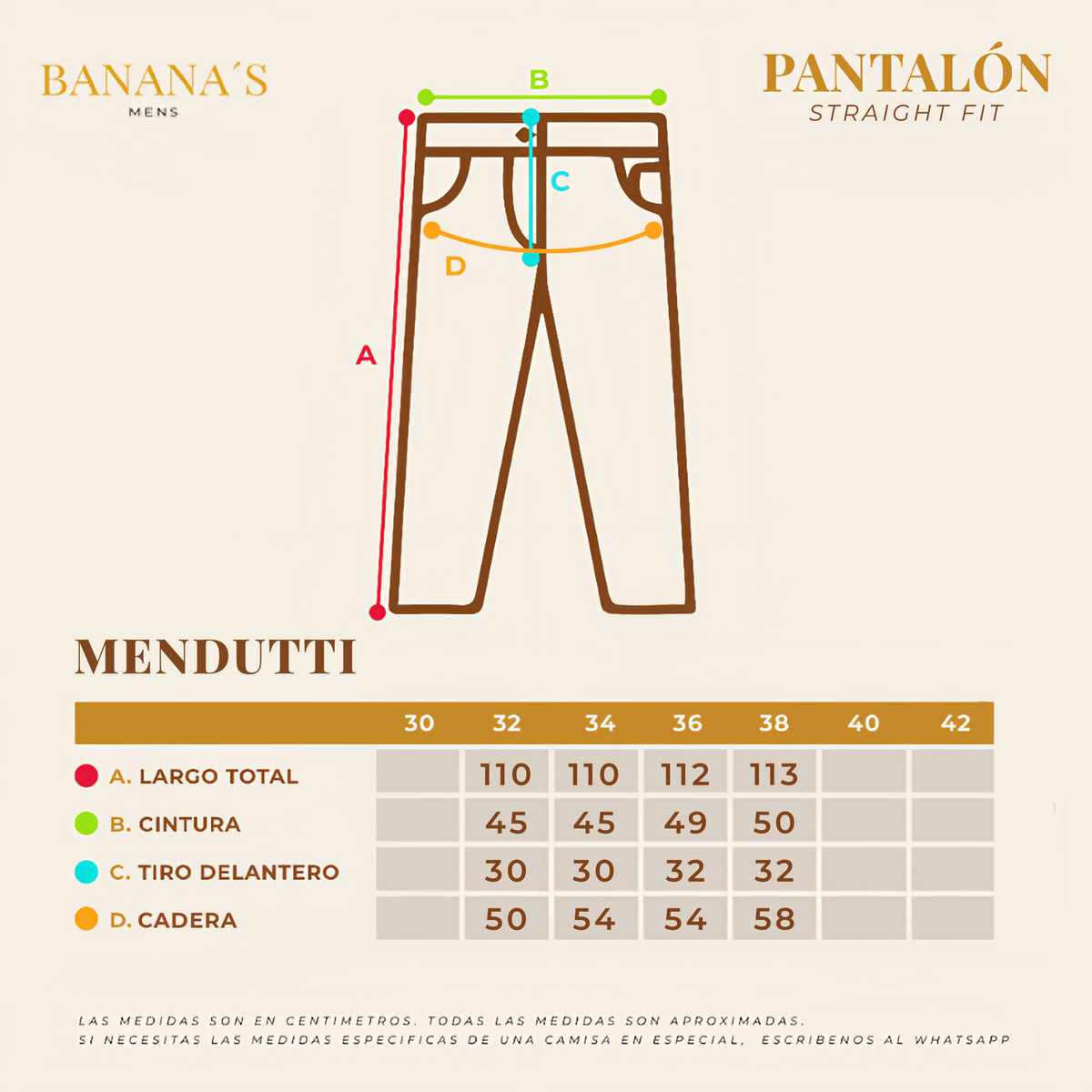 PANTALÓN MENDUTTI STRAIGHT FIT BLUE MP2609BLUEFIT