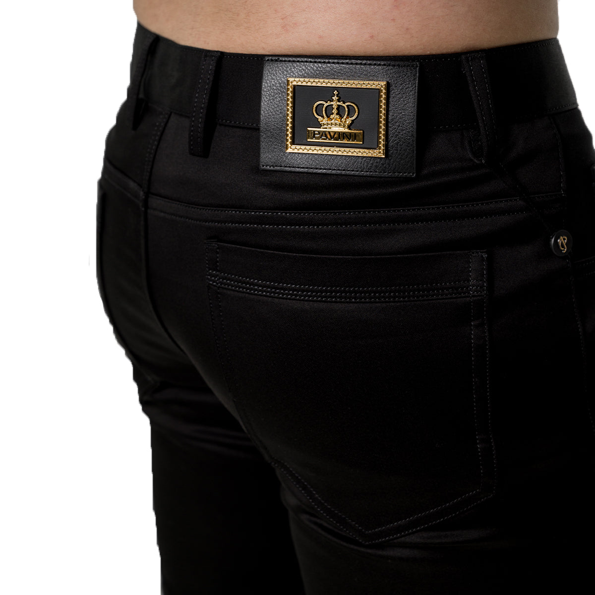 PANTALON PAVINI BLACK P9103BLACK