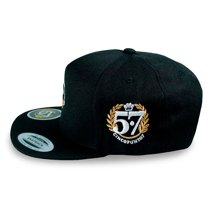 GORRA CINCOPUNTO7 PARCHE TUCÁN BLACK