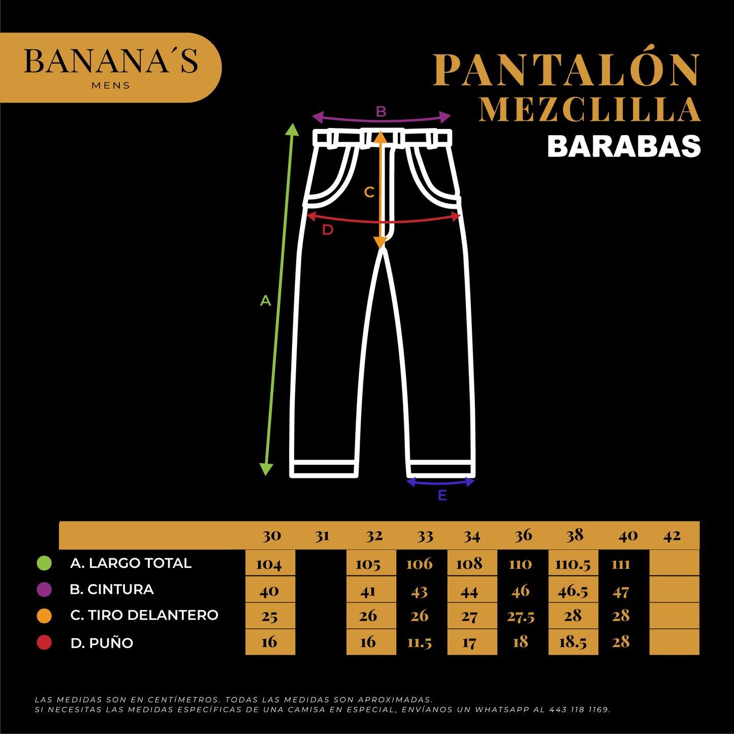 PANTALÓN BARABAS SN8850