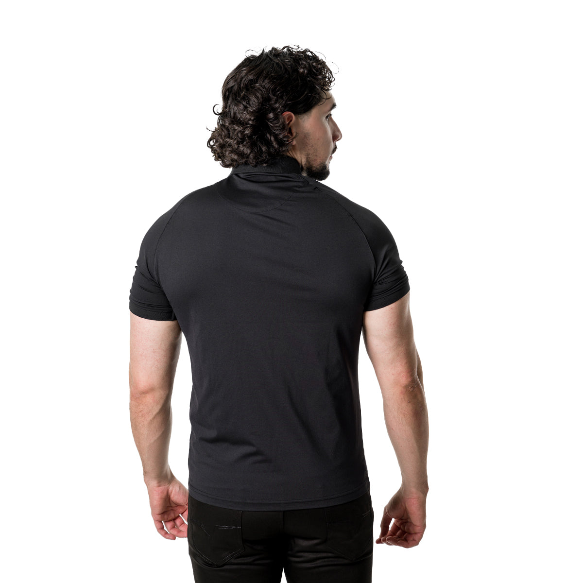 PLAYERA PAVINI BLACK P3394BLACK