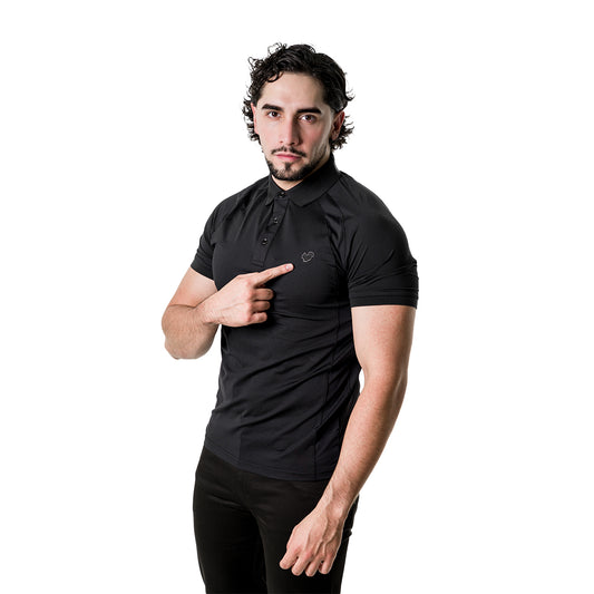 PLAYERA PAVINI BLACK P3394BLACK
