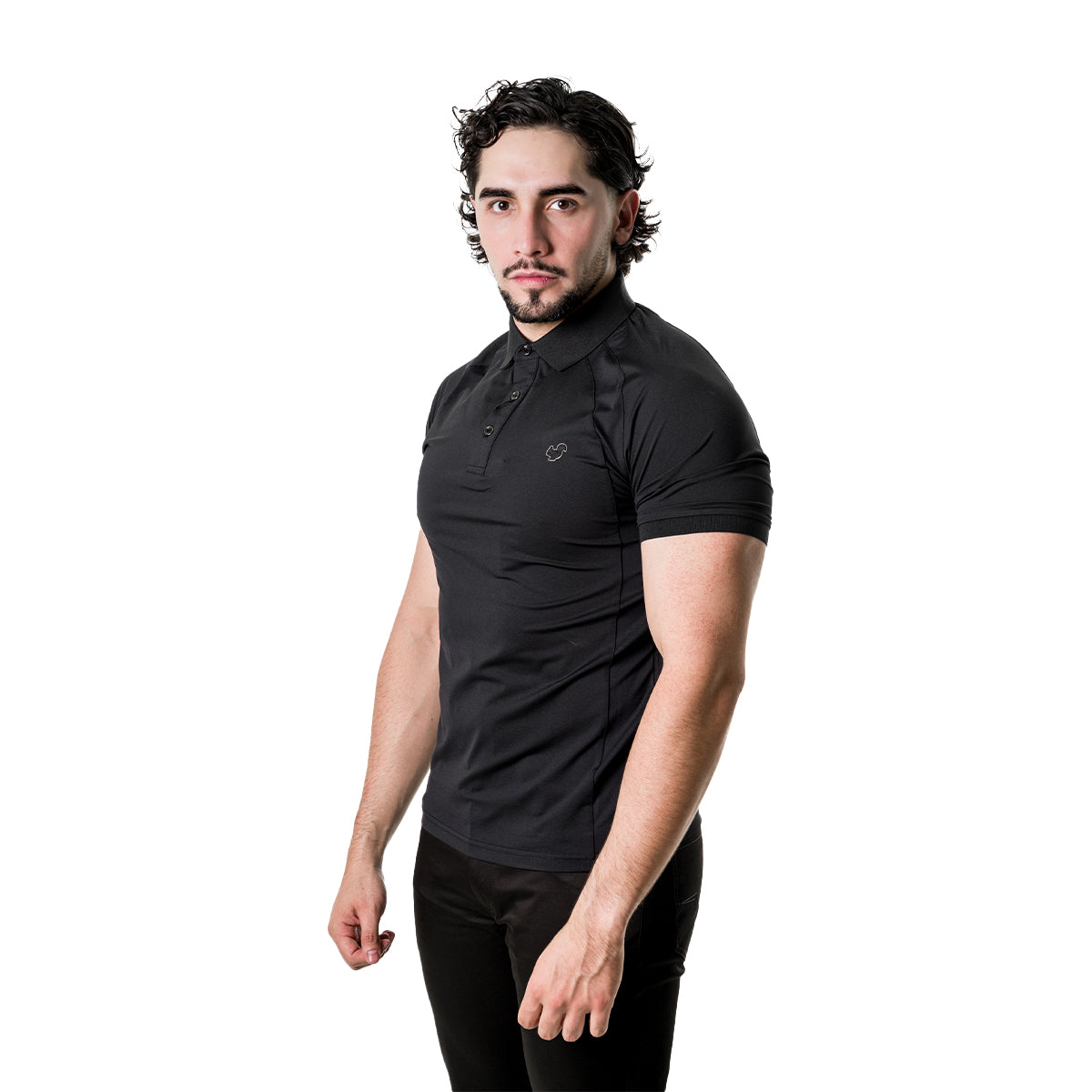 PLAYERA PAVINI BLACK P3394BLACK