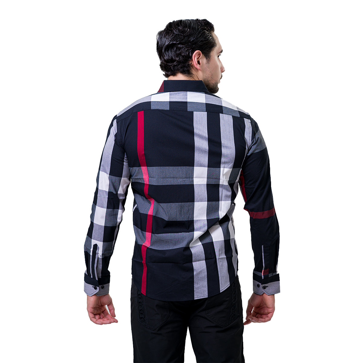 CAMISA MANGA LARGA K1JEANS BLACK KS186