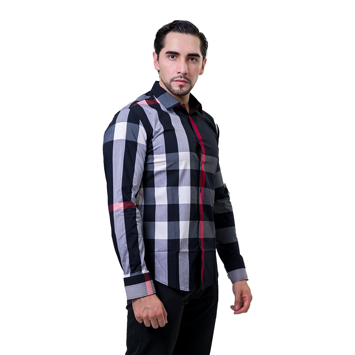 CAMISA MANGA LARGA K1JEANS BLACK KS186