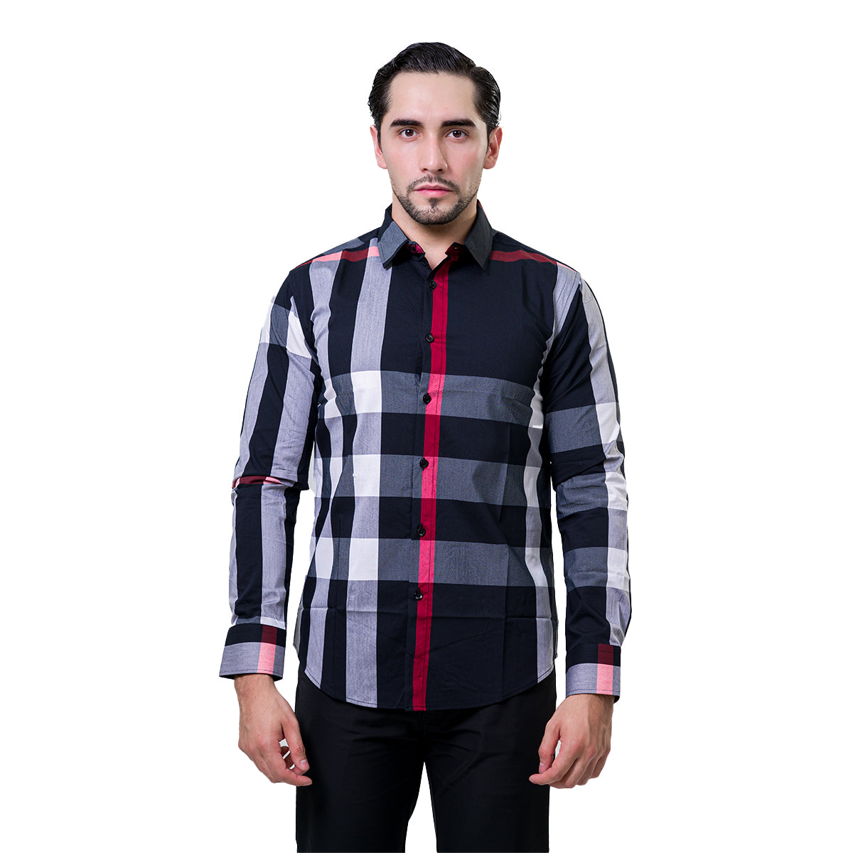 CAMISA MANGA LARGA K1JEANS BLACK KS186