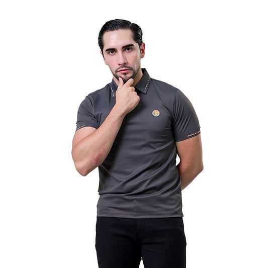 PLAYERA K1JEANS CHARCOAL KP105CHARCOAL