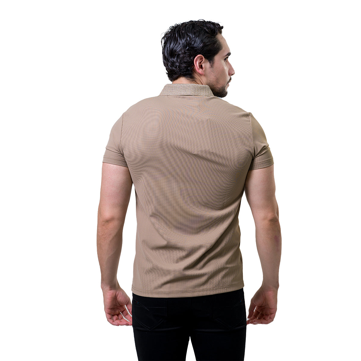 PLAYERA BAROCCO KHAKI PS803KHAKI