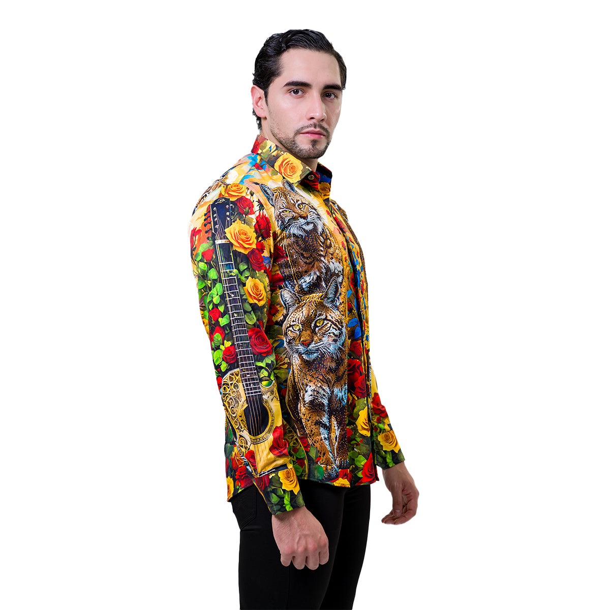 CAMISA MANGA LARGA BARABAS 4SPR08MULTI