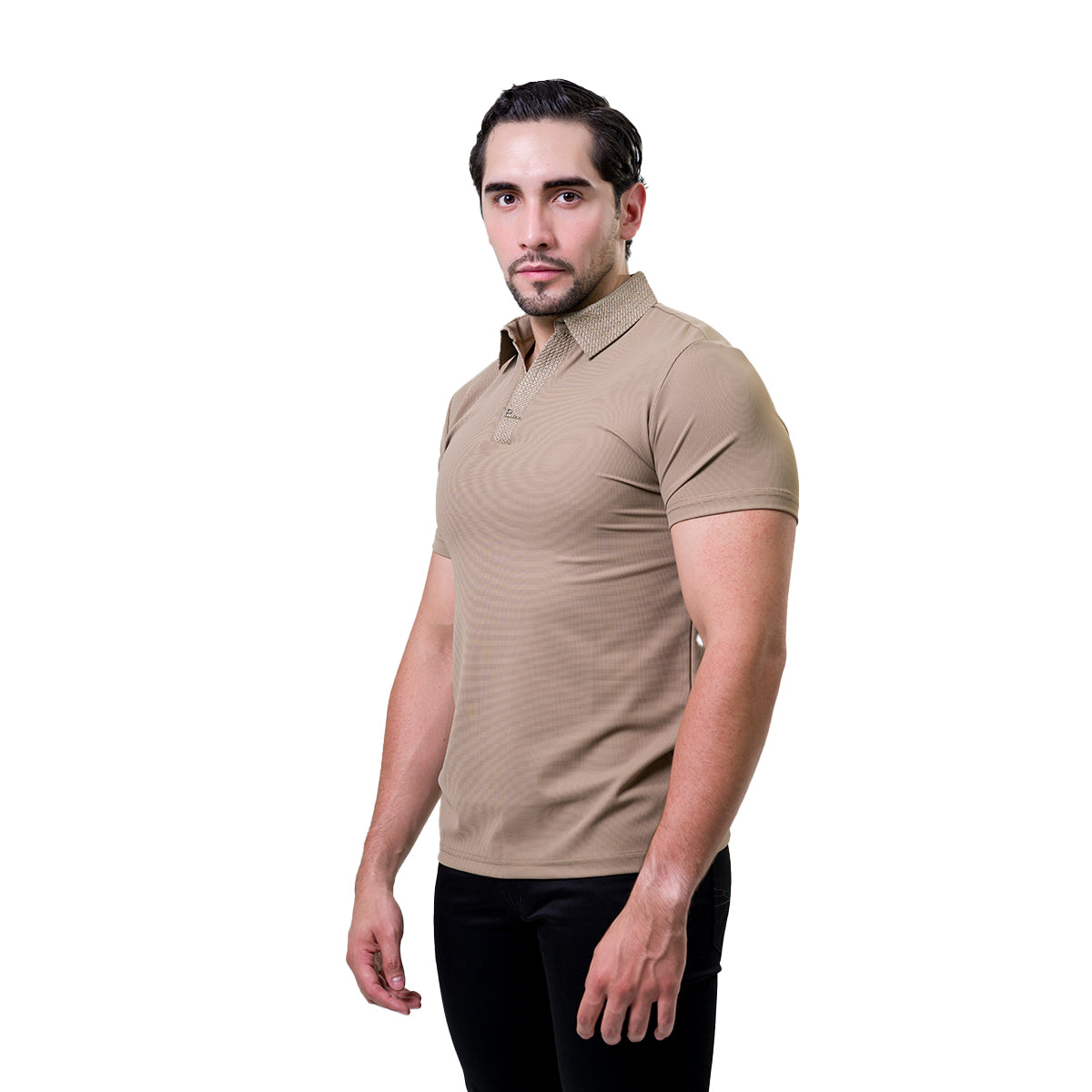 PLAYERA BAROCCO KHAKI PS803KHAKI