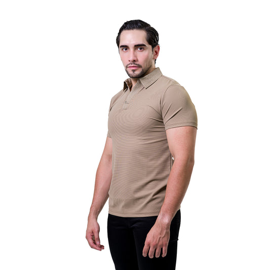 PLAYERA BAROCCO KHAKI PS803KHAKI
