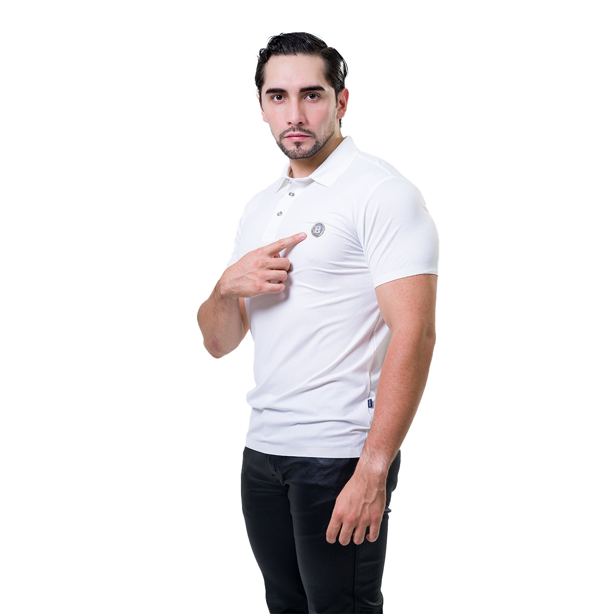PLAYERA BARABAS WHITE 5P04WHITE