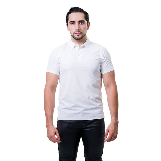 PLAYERA BAROCCO WHITE PS904WHITE