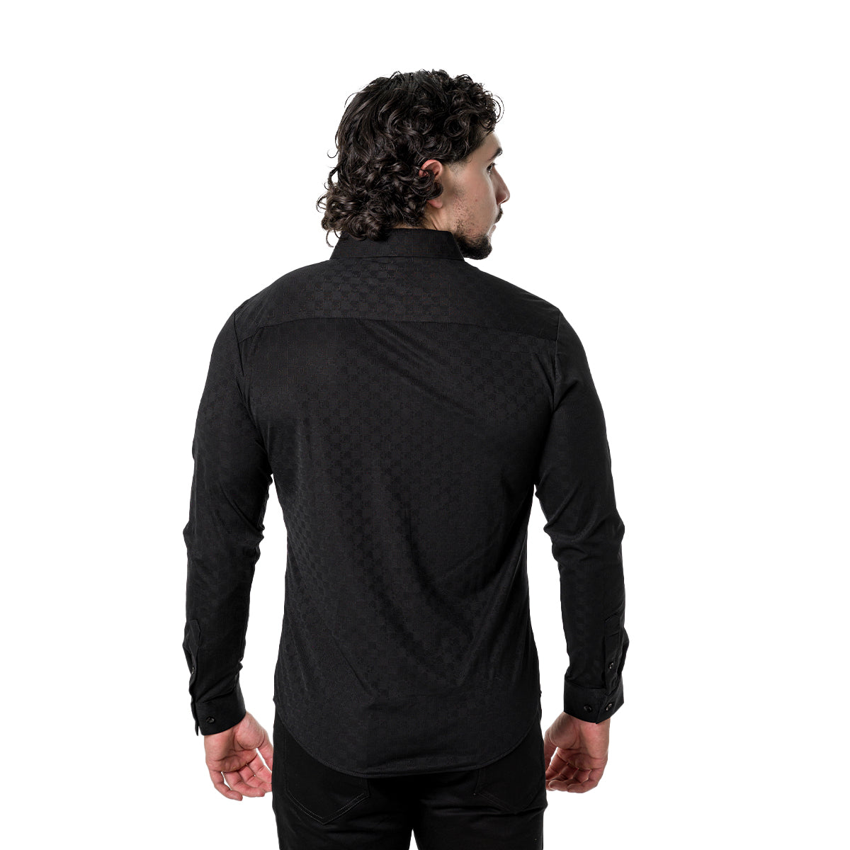 CAMISA PAVINI MANGA LARGA PVLS17907BLACK