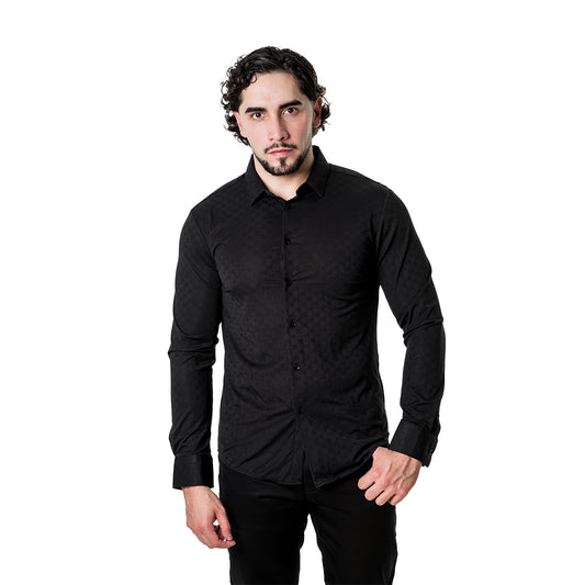CAMISA PAVINI MANGA LARGA PVLS17907BLACK