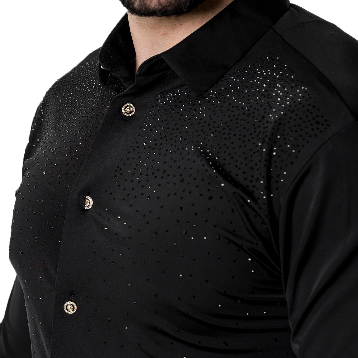 CAMISA PAVINI MANGA LARGA PVLS17001BLACK