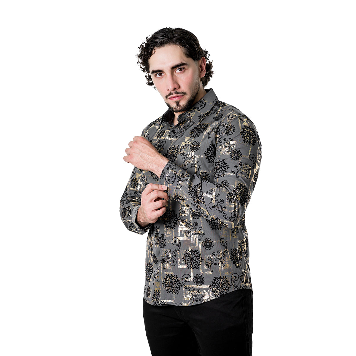 CAMISA PAVINI MANGA LARGA PVLS18101BLUE