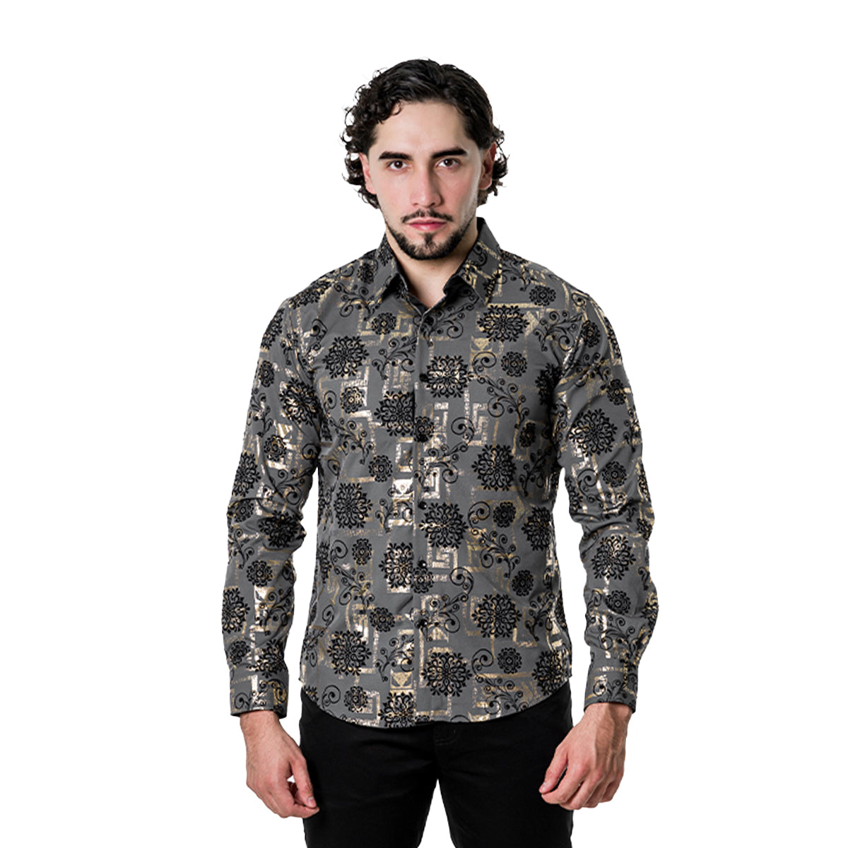 CAMISA PAVINI MANGA LARGA PVLS18101BLUE