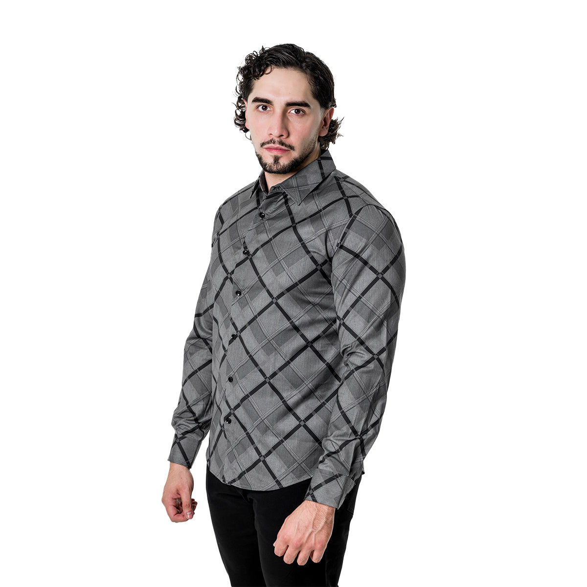 CAMISA PAVINI MANGA LARGA PVLS18303BLUE