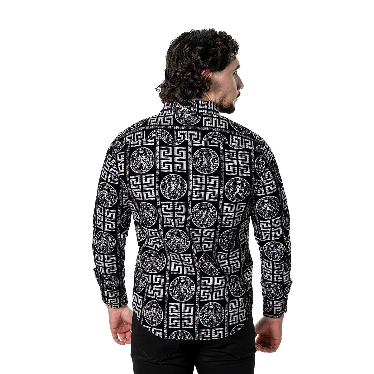 CAMISA PAVINI MANGA LARGA PVLS18105WHITE