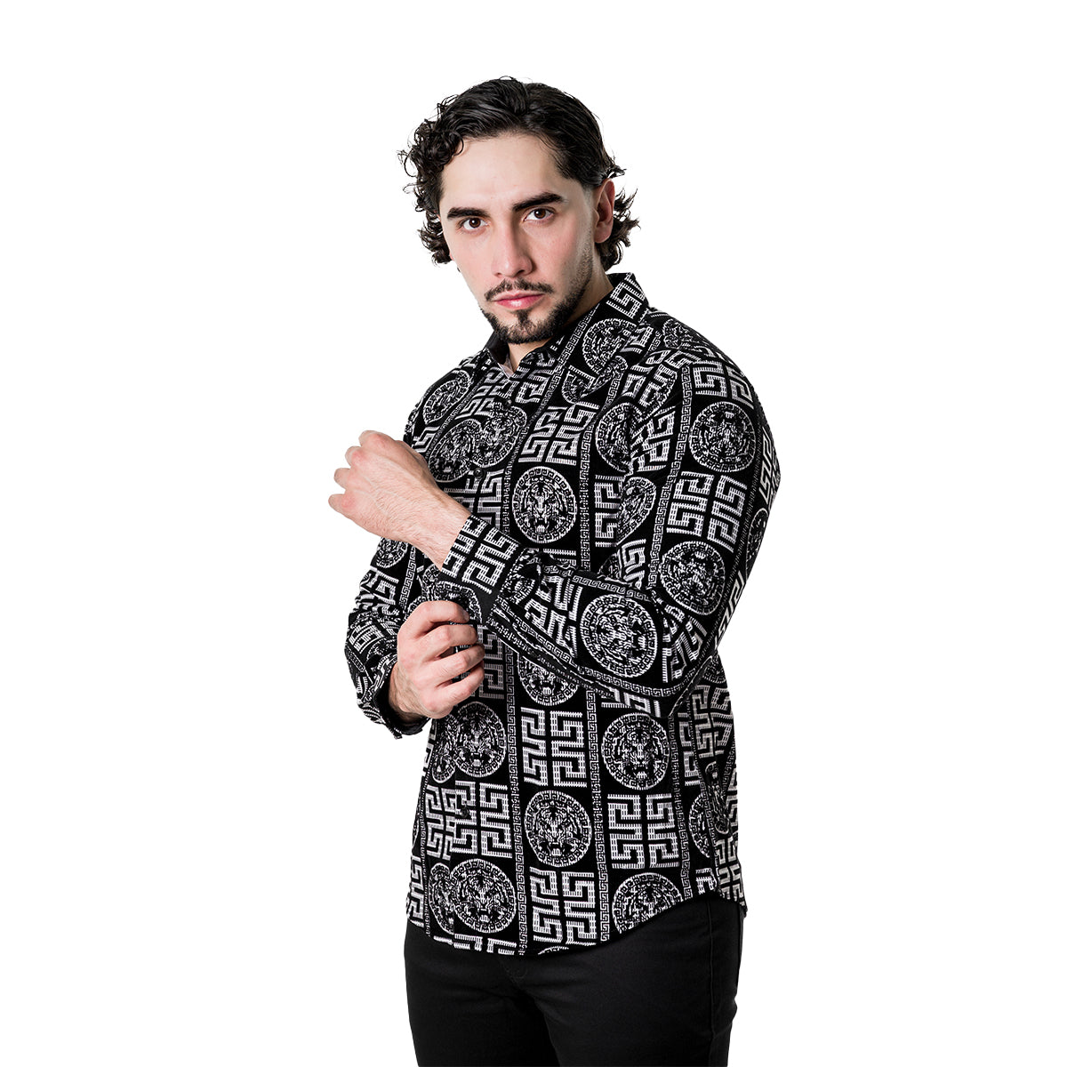 CAMISA PAVINI MANGA LARGA PVLS18105WHITE