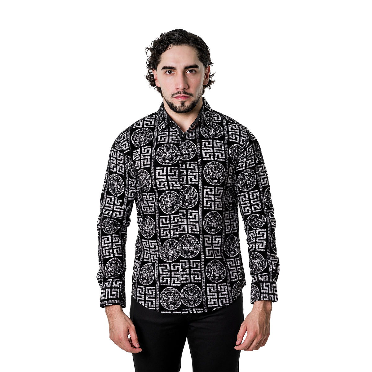 CAMISA PAVINI MANGA LARGA PVLS18105WHITE