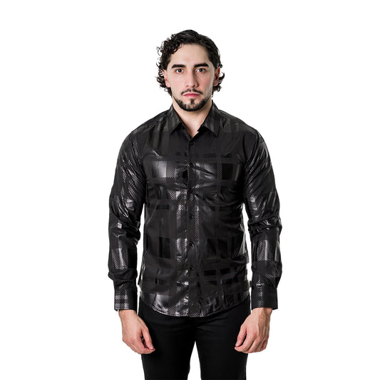 CAMISA PAVINI MANGA LARGA PVLS18210BLACK