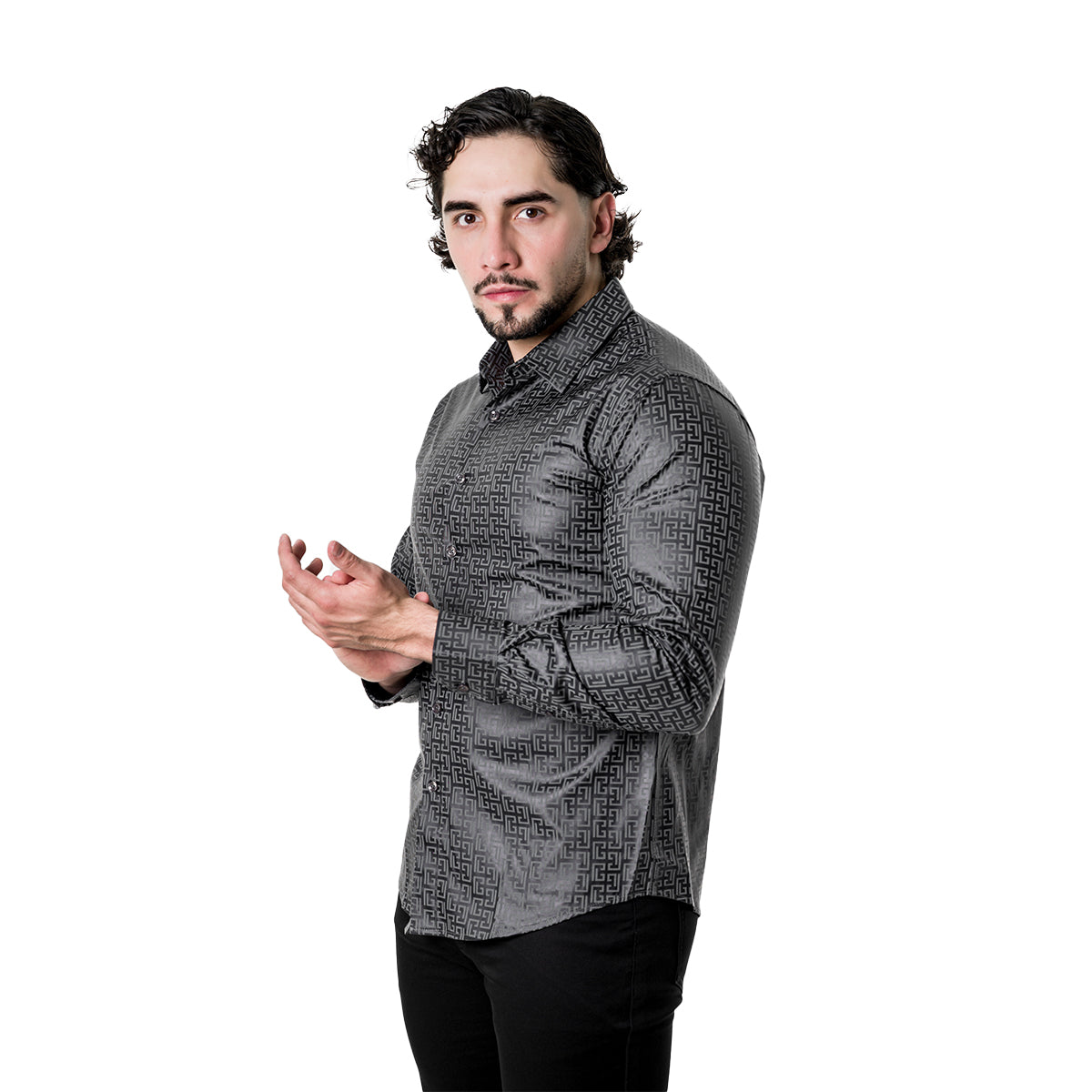 CAMISA PAVINI MANGA LARGA PVLS18201BLUE