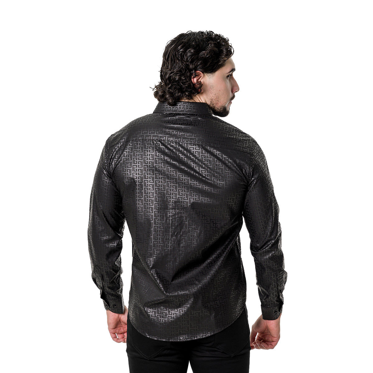 CAMISA PAVINI MANGA LARGA PVLS18204BLACK