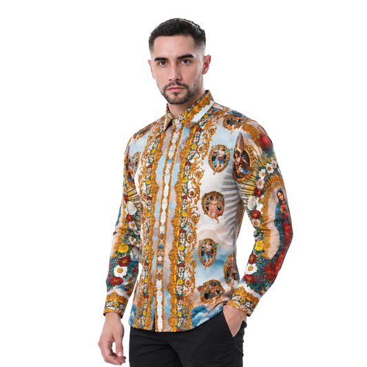 CAMISA BARABAS MANGA LARGA 5SPR15MULTI