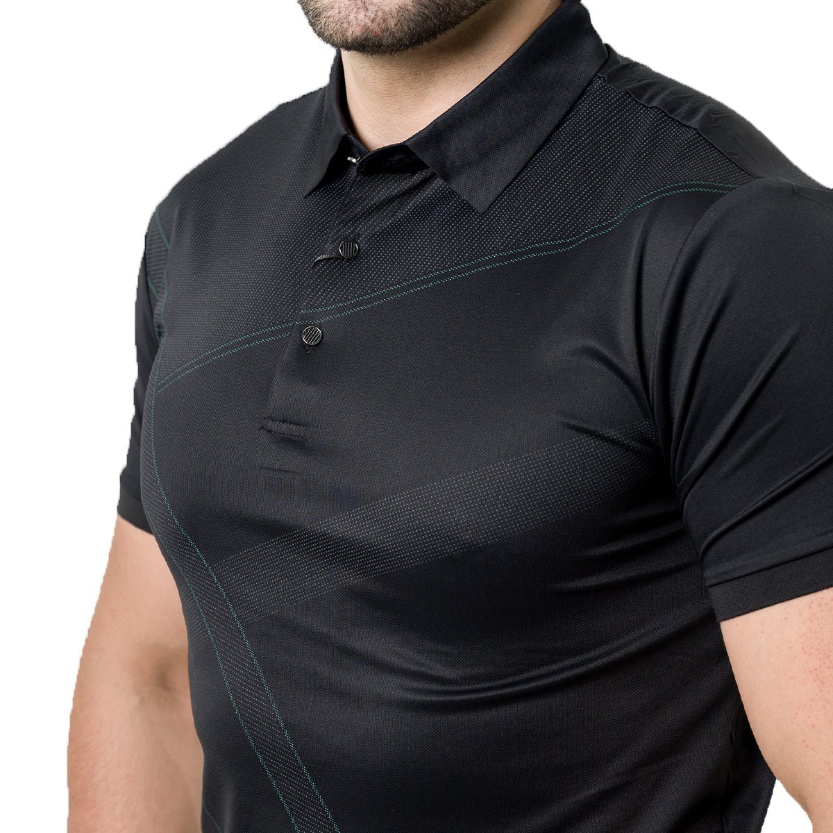 PLAYERA PAVINI BLACK P3374BLACK