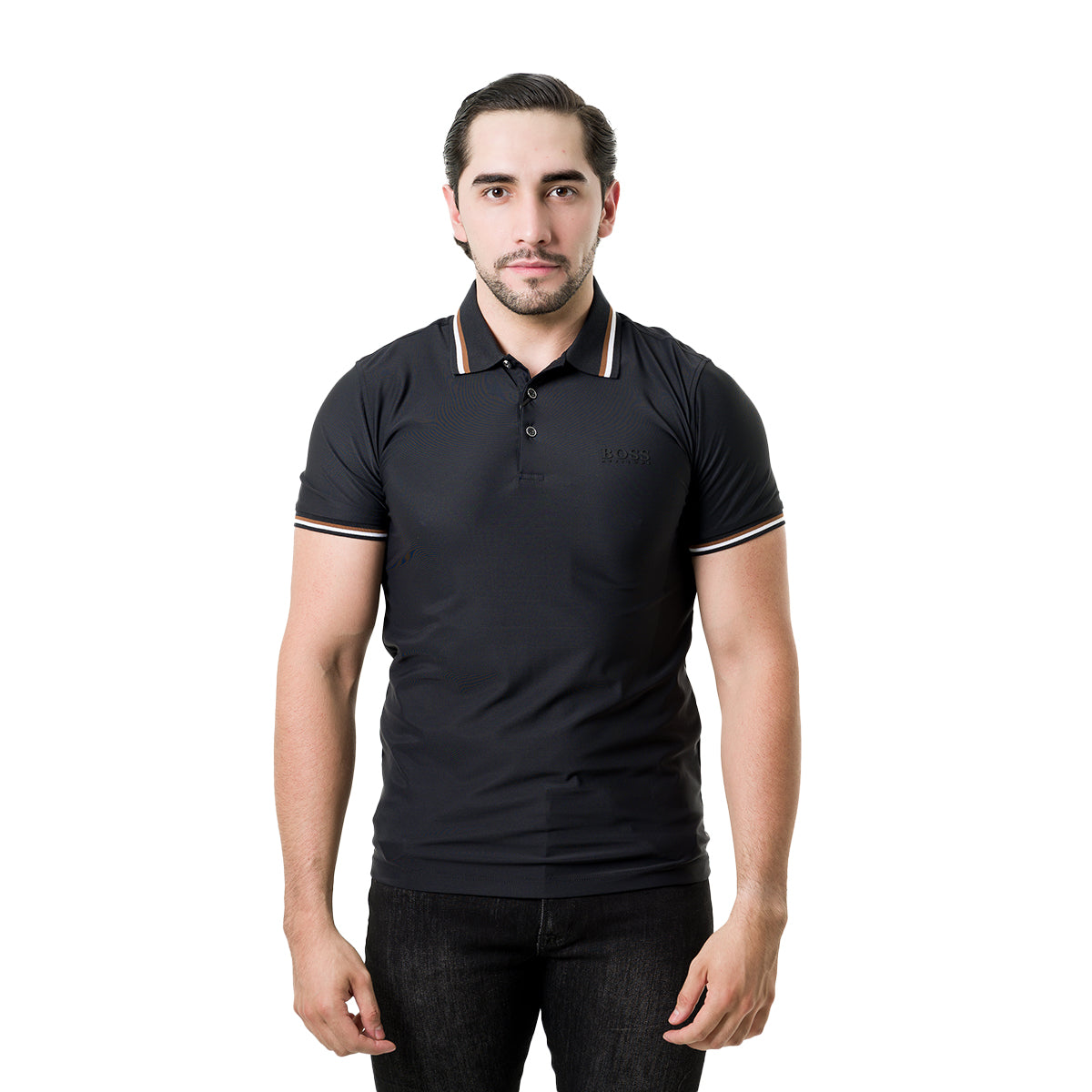 PLAYERA PAVINI BLACK P2289BLACK