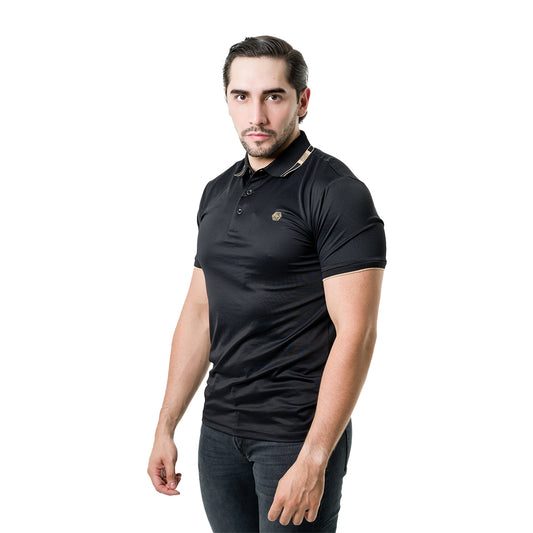 PLAYERA PAVINI BLACK P3302BLACK