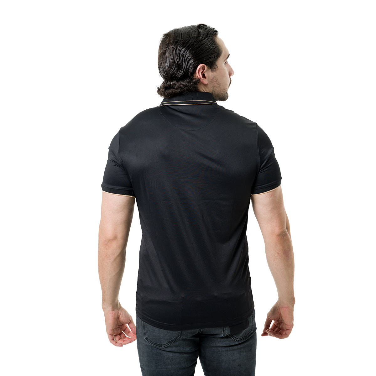 PLAYERA PAVINI BLACK P3302BLACK