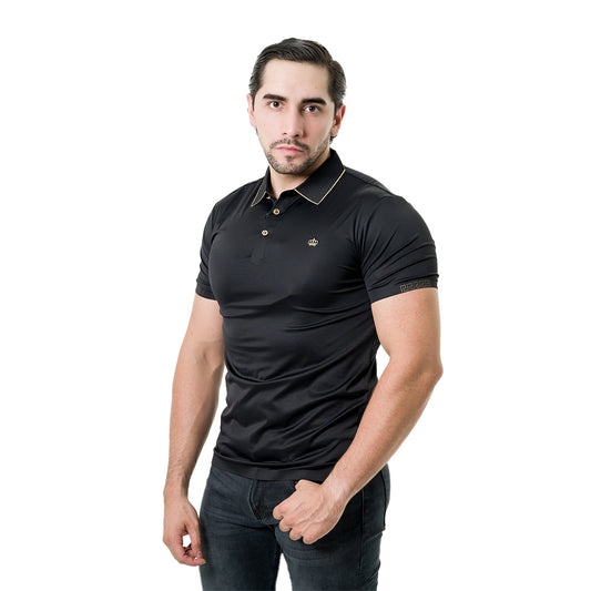 PLAYERA PAVINI BLACK P3303BLACK