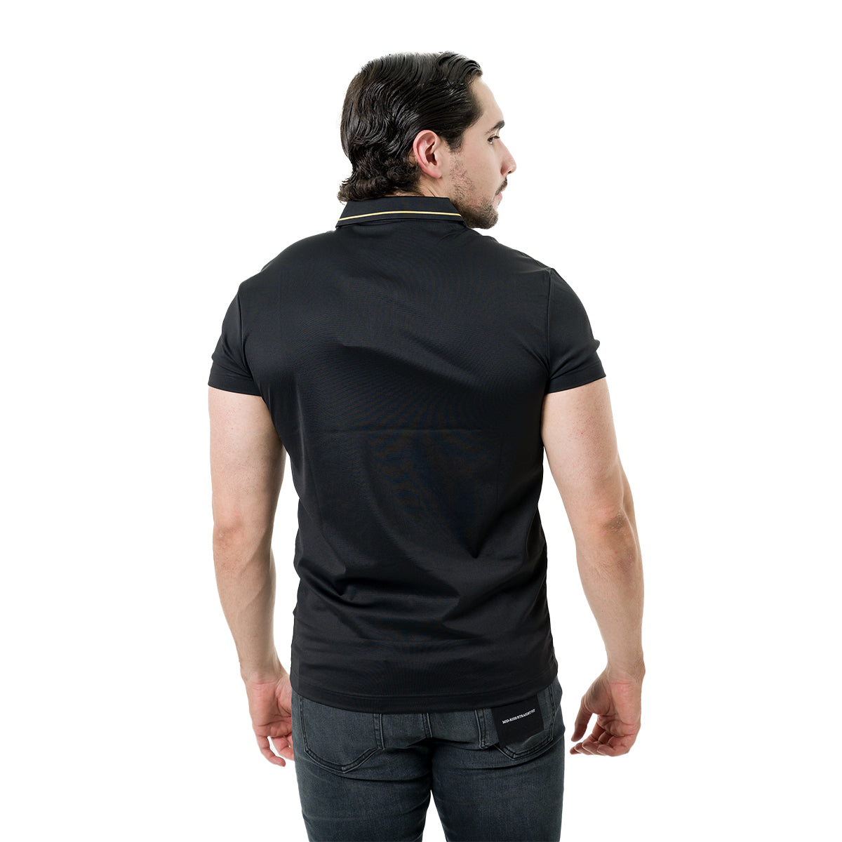 PLAYERA PAVINI BLACK P3124BLACK