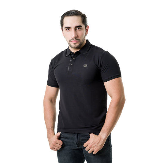 PLAYERA PAVINI BLACK P3340BLACK