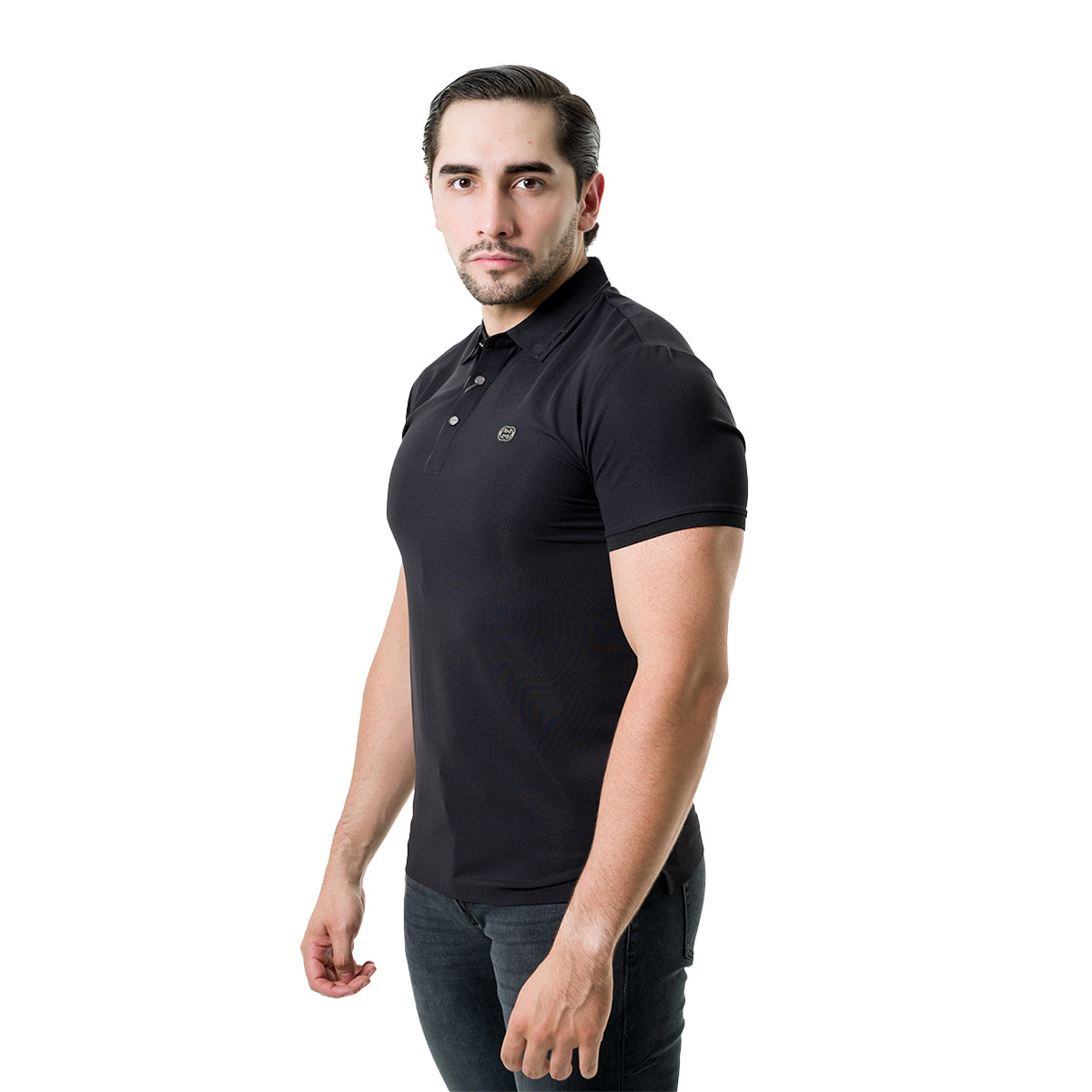 PLAYERA PAVINI BLACK P3340BLACK