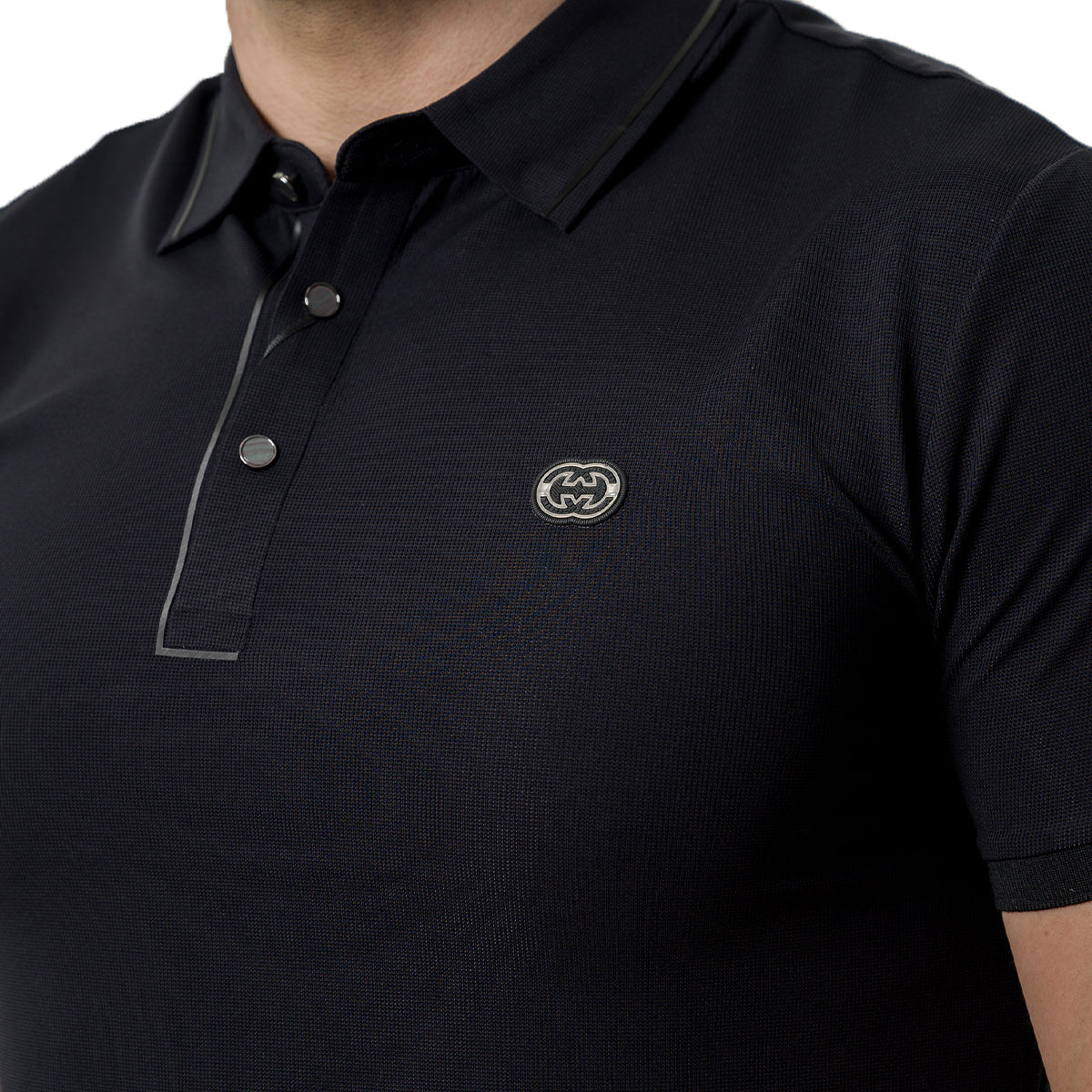 PLAYERA PAVINI BLACK P3340BLACK