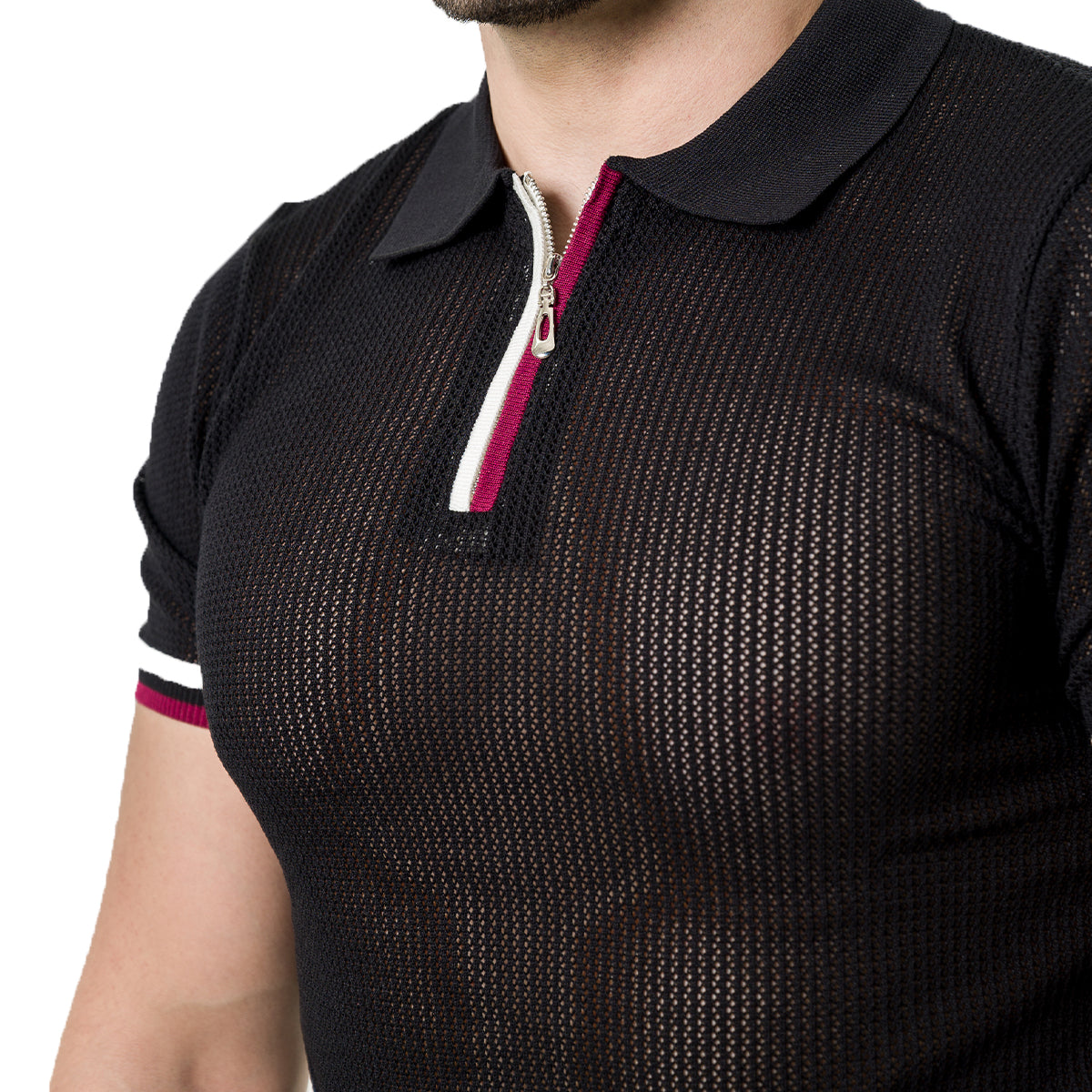 PLAYERA PAVINI BLACK G5165BLACK