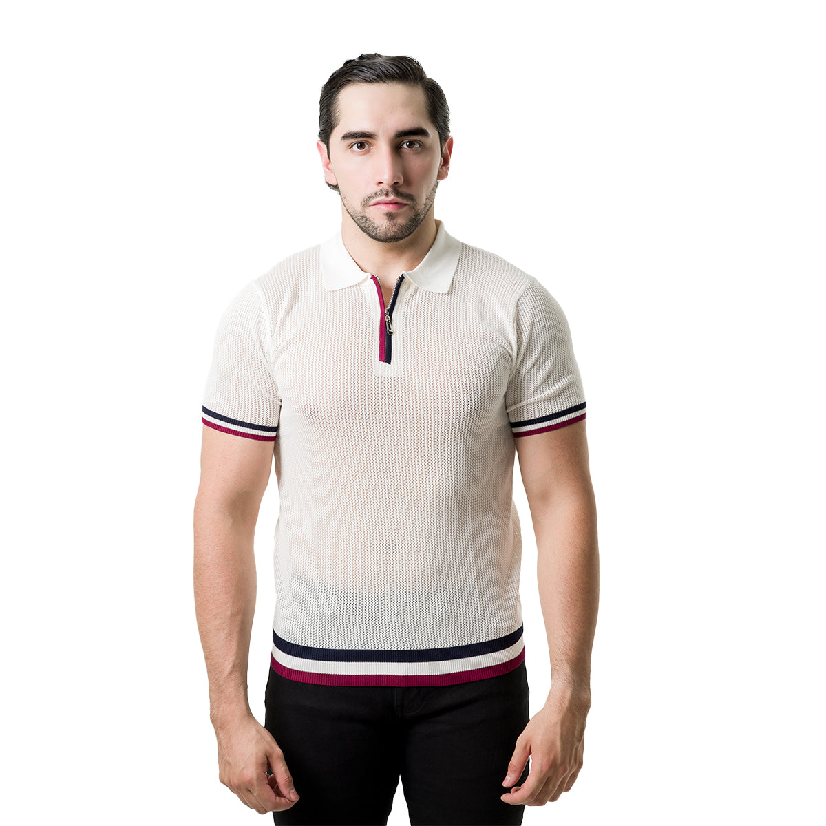 PLAYERA PAVINI WHITE G5165WHITE