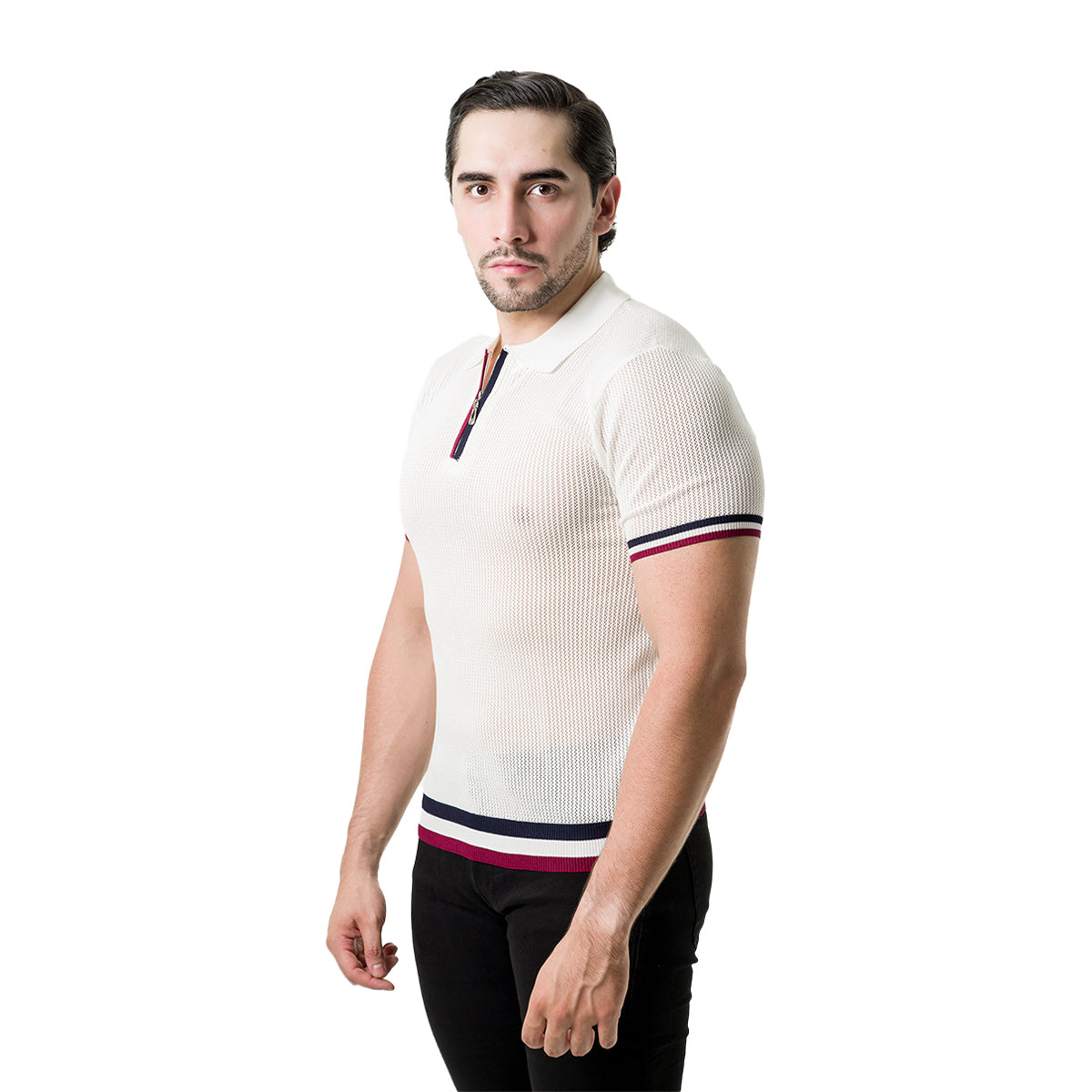 PLAYERA PAVINI WHITE G5165WHITE