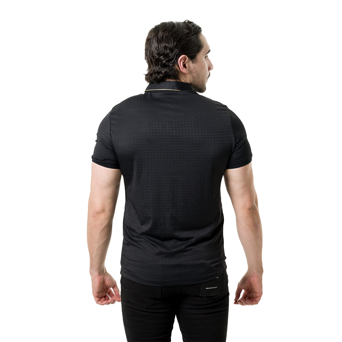 PLAYERA PAVINI BLACK P2264BLACK