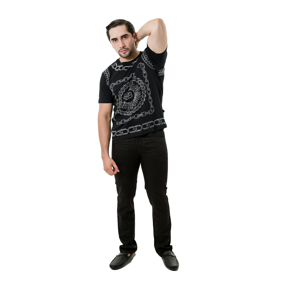 PLAYERA BARABAS 5STR01BLACK