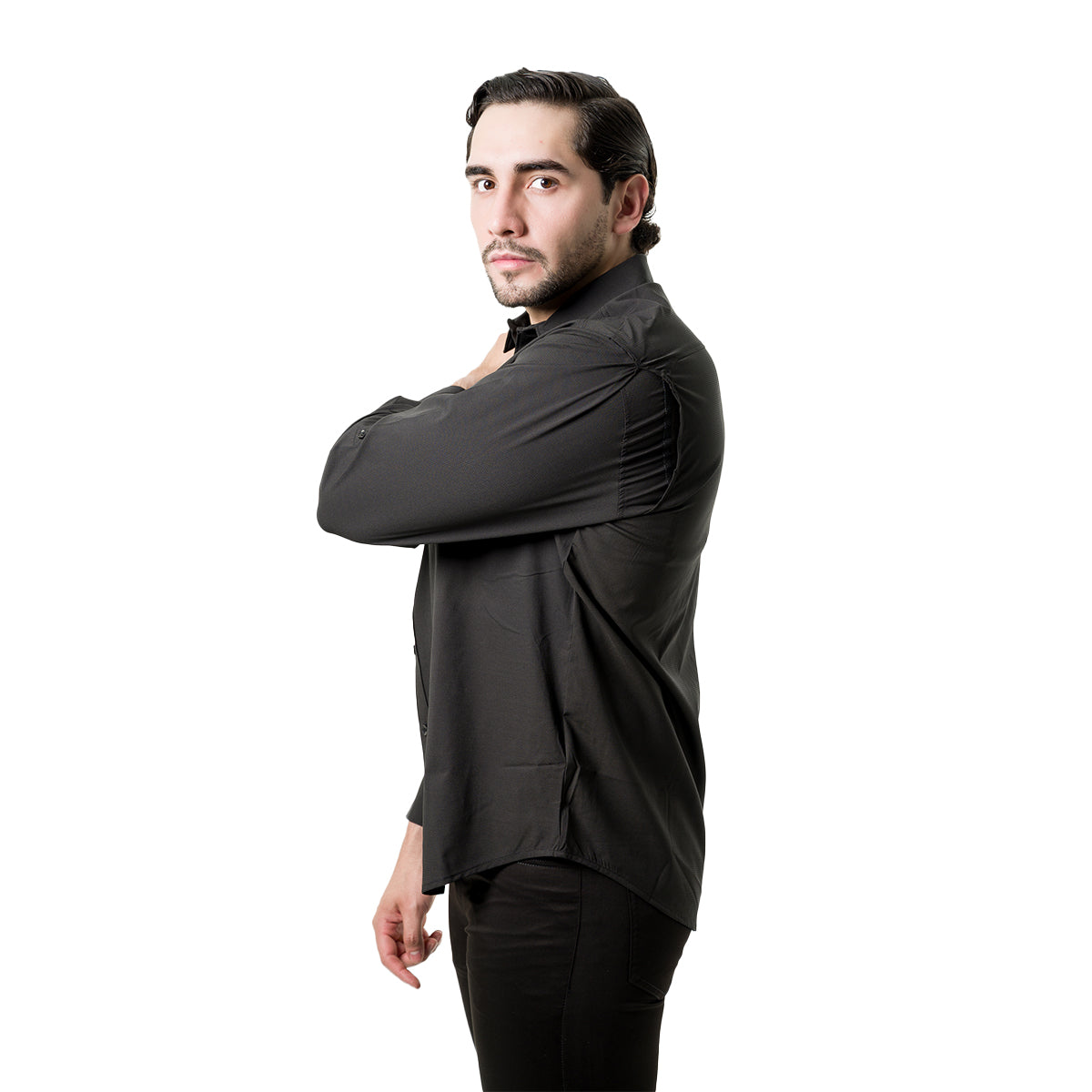 CAMISA MANGA LARGA PAVINI PVLS175BLACK