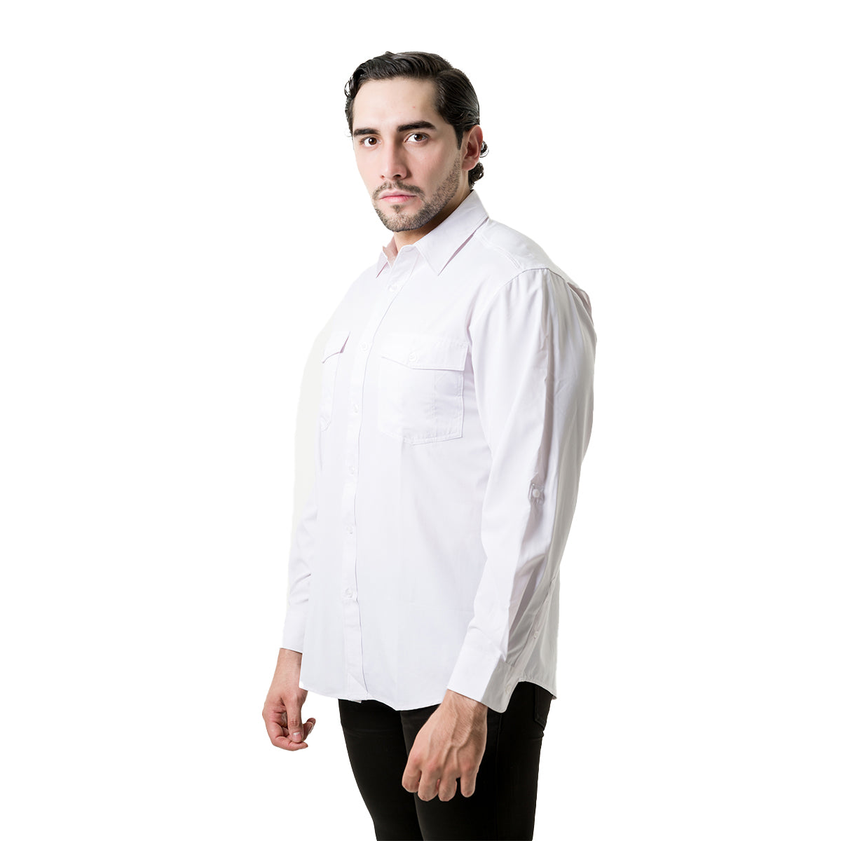 CAMISA MANGA LARGA PAVINI PVLS175WHITE