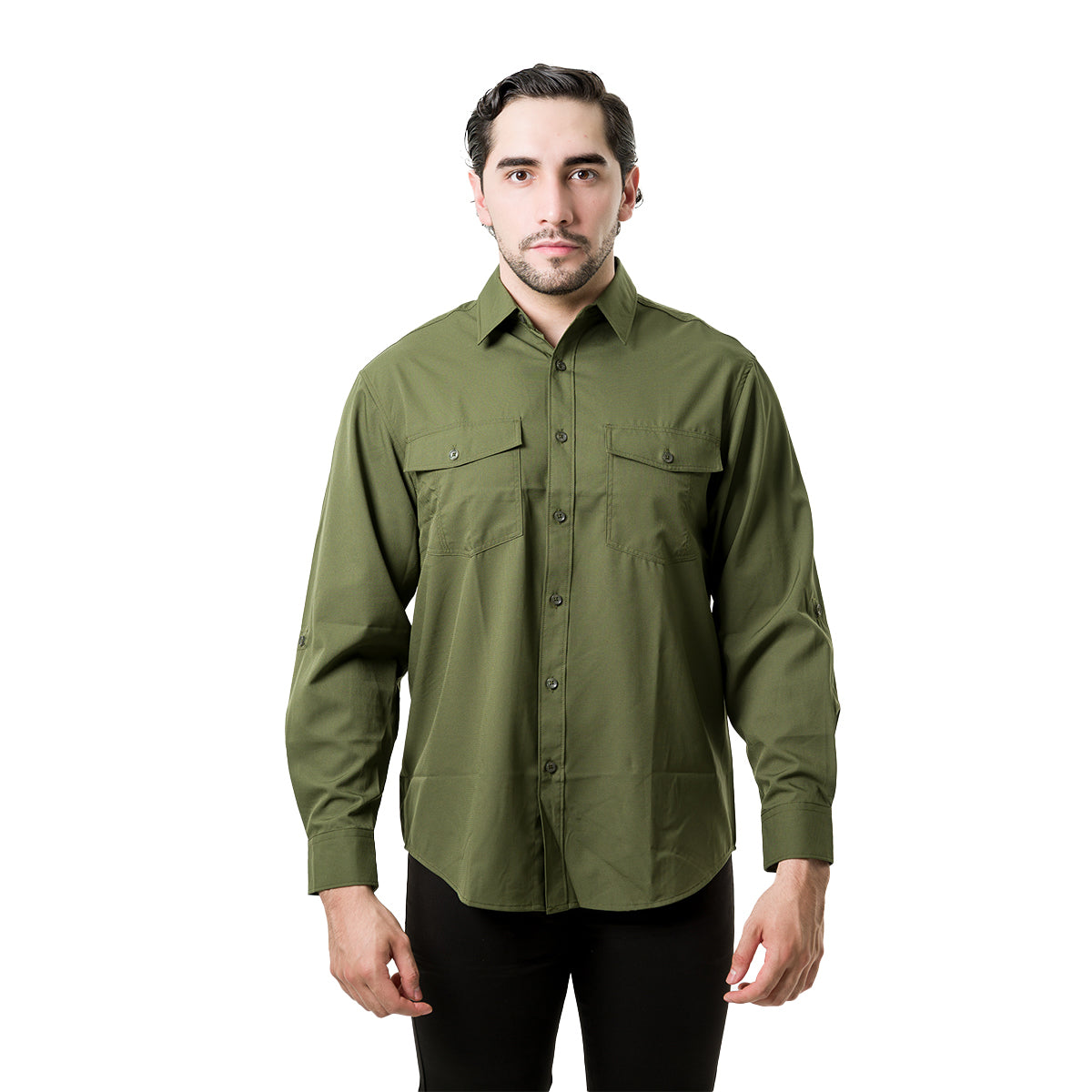 CAMISA MANGA LARGA PAVINI PVLS175GREEN