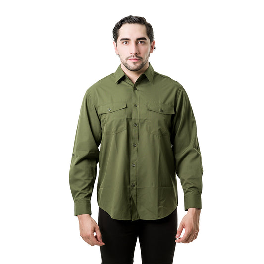 CAMISA MANGA LARGA PAVINI PVLS175GREEN